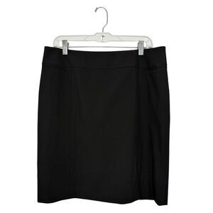 Halogen Women’s 14 High Waisted Pencil Skirt Black Stretch Business Office